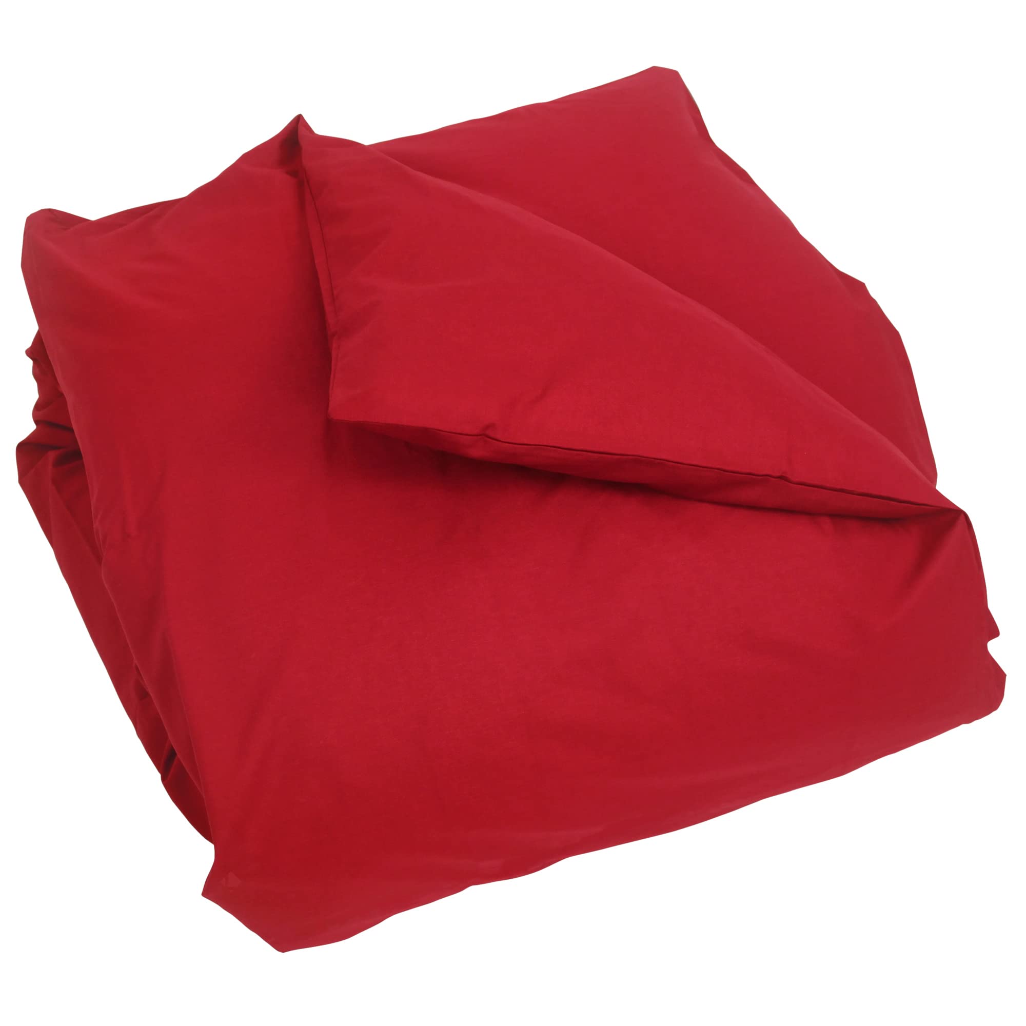 Linnea Housse de Couette uni 140x200 cm 100% Coton Alto Garance