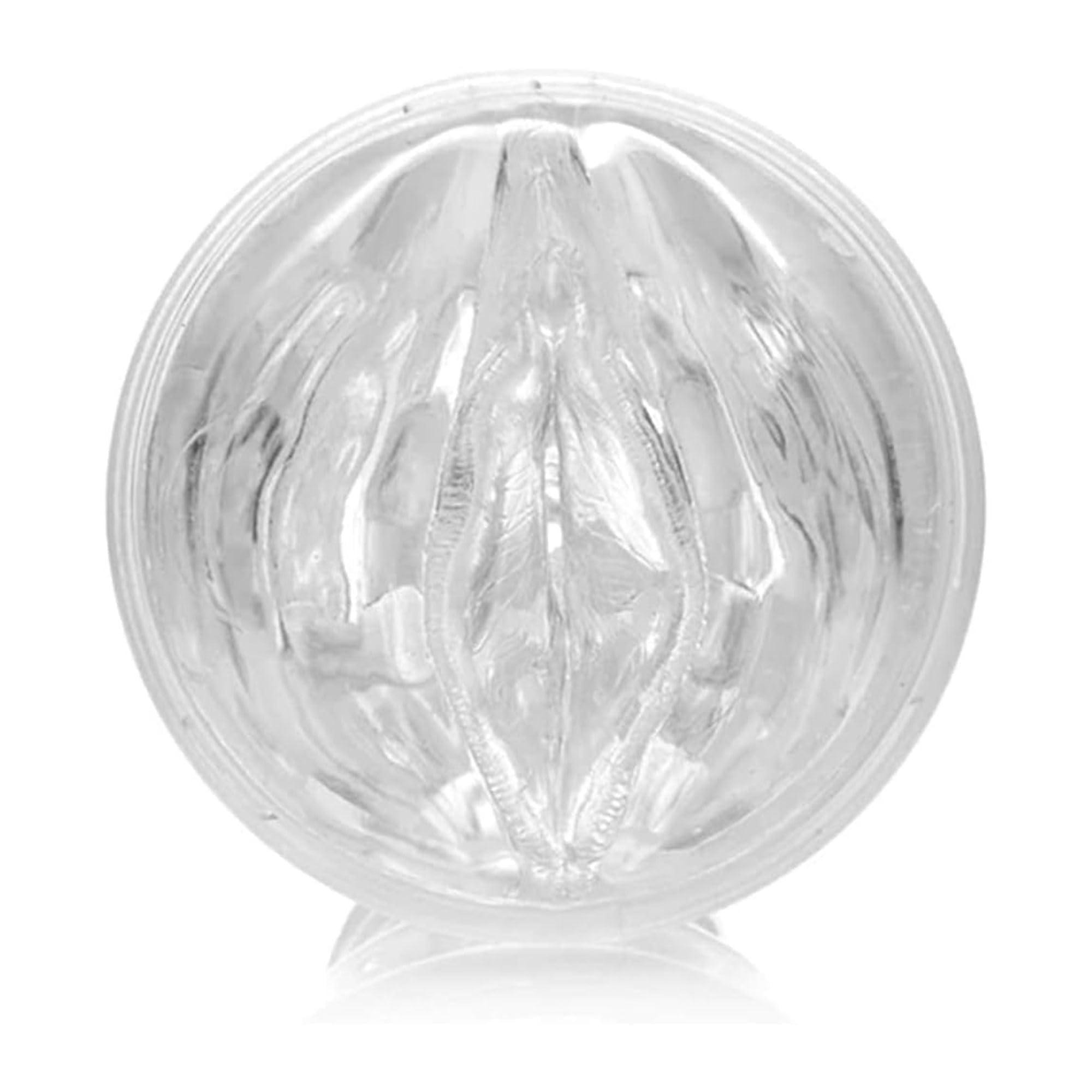 Fleshlight Ice Lady Crystal - Masturbatore SuperSkin, giocattolo del sesso estremamente realistico