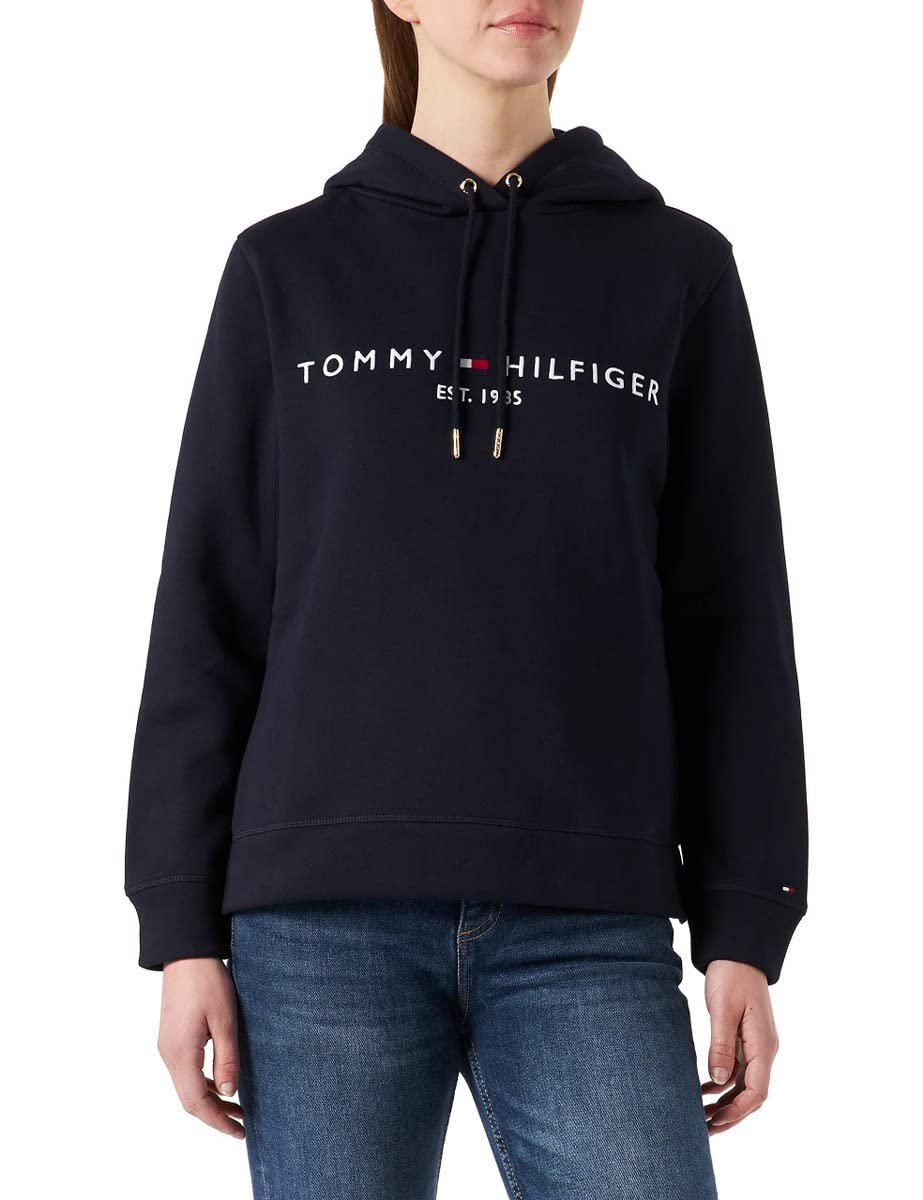 Tommy Hilfiger Women’s Heritage Hoodie, Blue (Desert Sky), 3XL