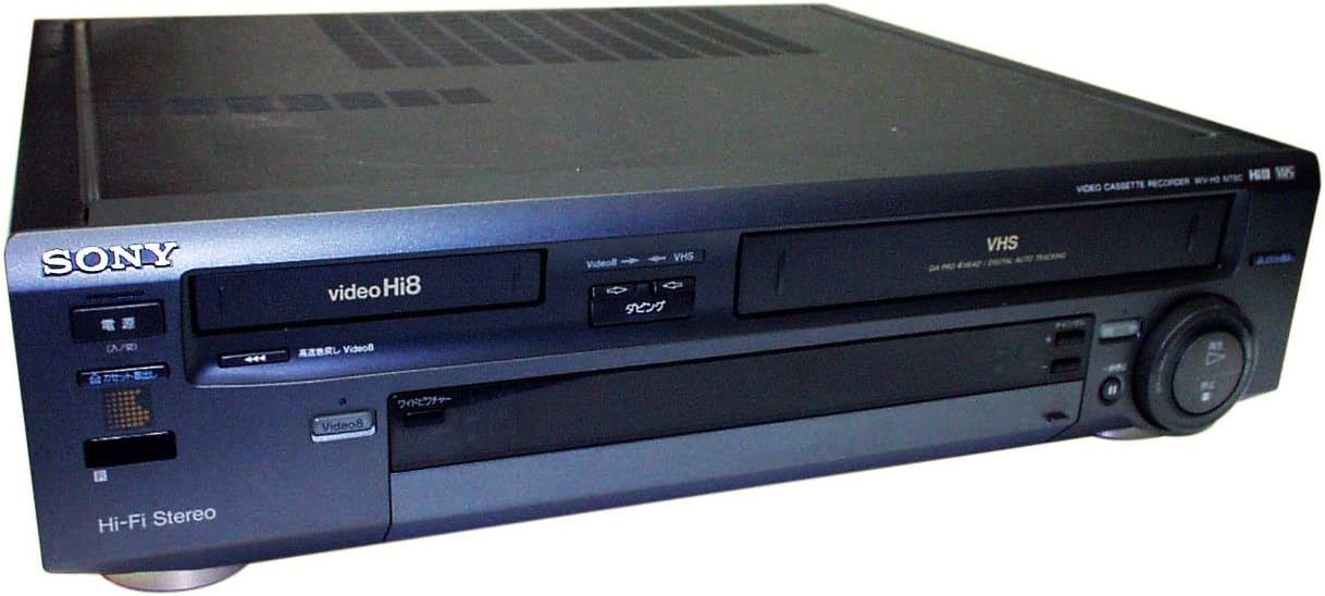 Sony Wv H3 Hi8 Vhsデッキ Vhsビデオデッキ 通販 Amazon