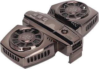 Phone Cooler, Phone Cooling Fan for Gaming Low Noise, Semiconductor Phone Fan for 66mm/2.6in to 90mm/3.5in Wide Mobile Phone
