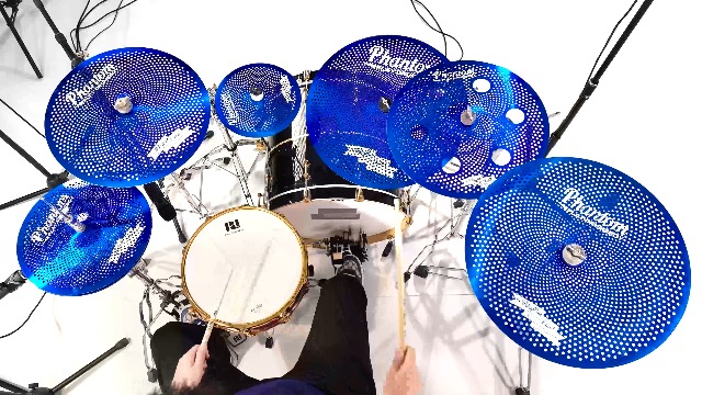 Amazon.com: PD Phantom Series Low-Volume Silent Cymbal Set – 7
