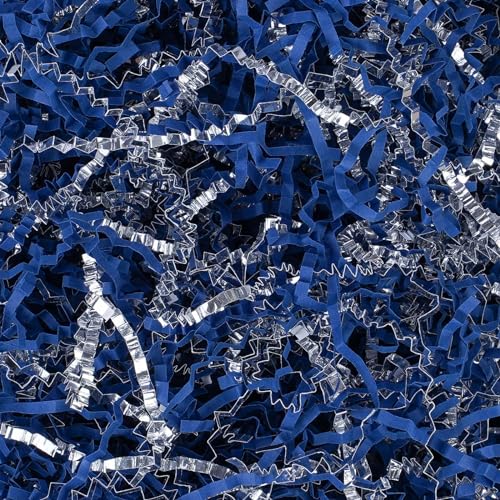 TANMWZK Carta tagliata a pieghe riempitiva 0,9 kg per confezioni regalo e cesti regalo per Natale, Halloween e decorazioni per matrimoni, cestino pasquale, riempitivo per erba e attività artigianali