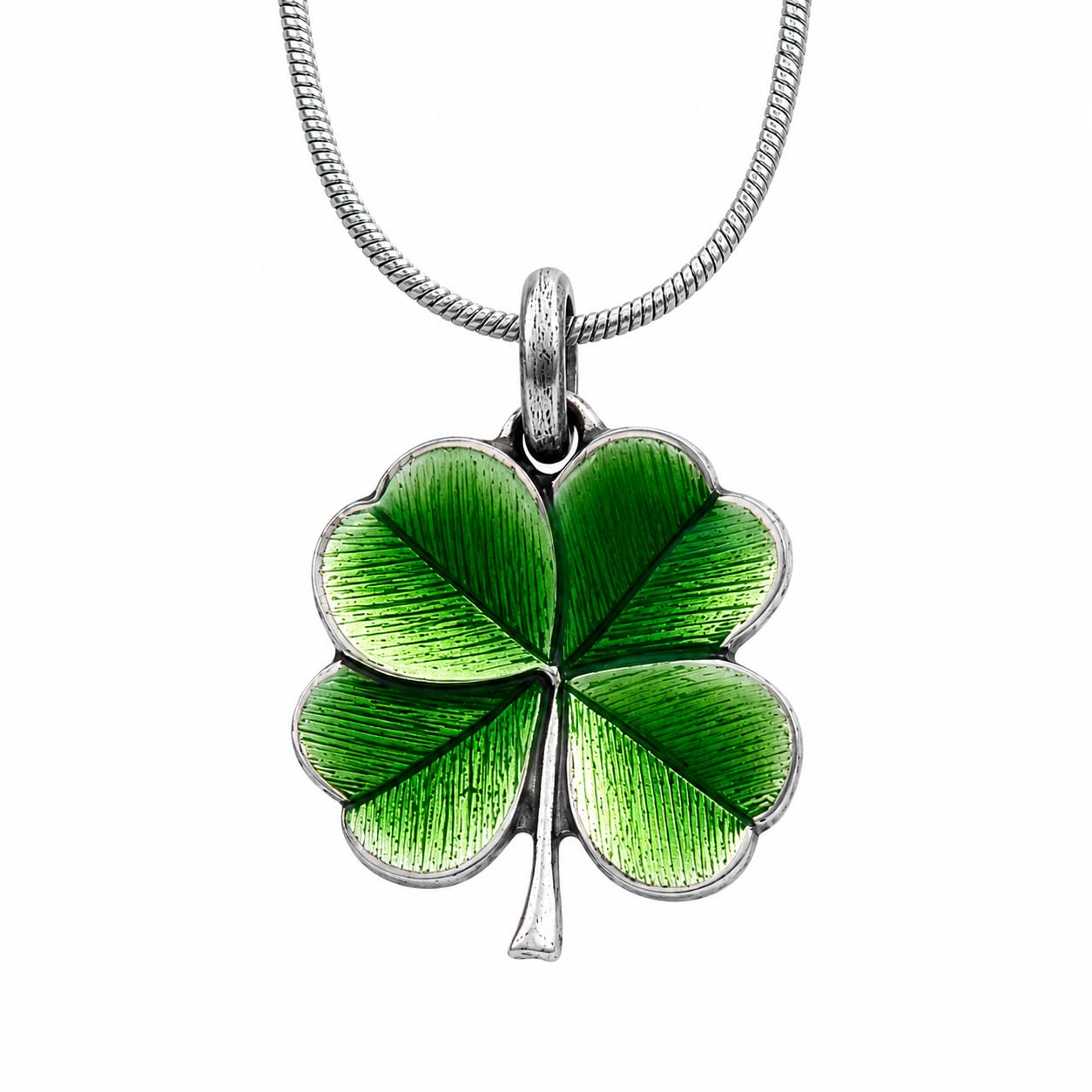 DANFORTH Four Leaf Clover Pendant Necklace