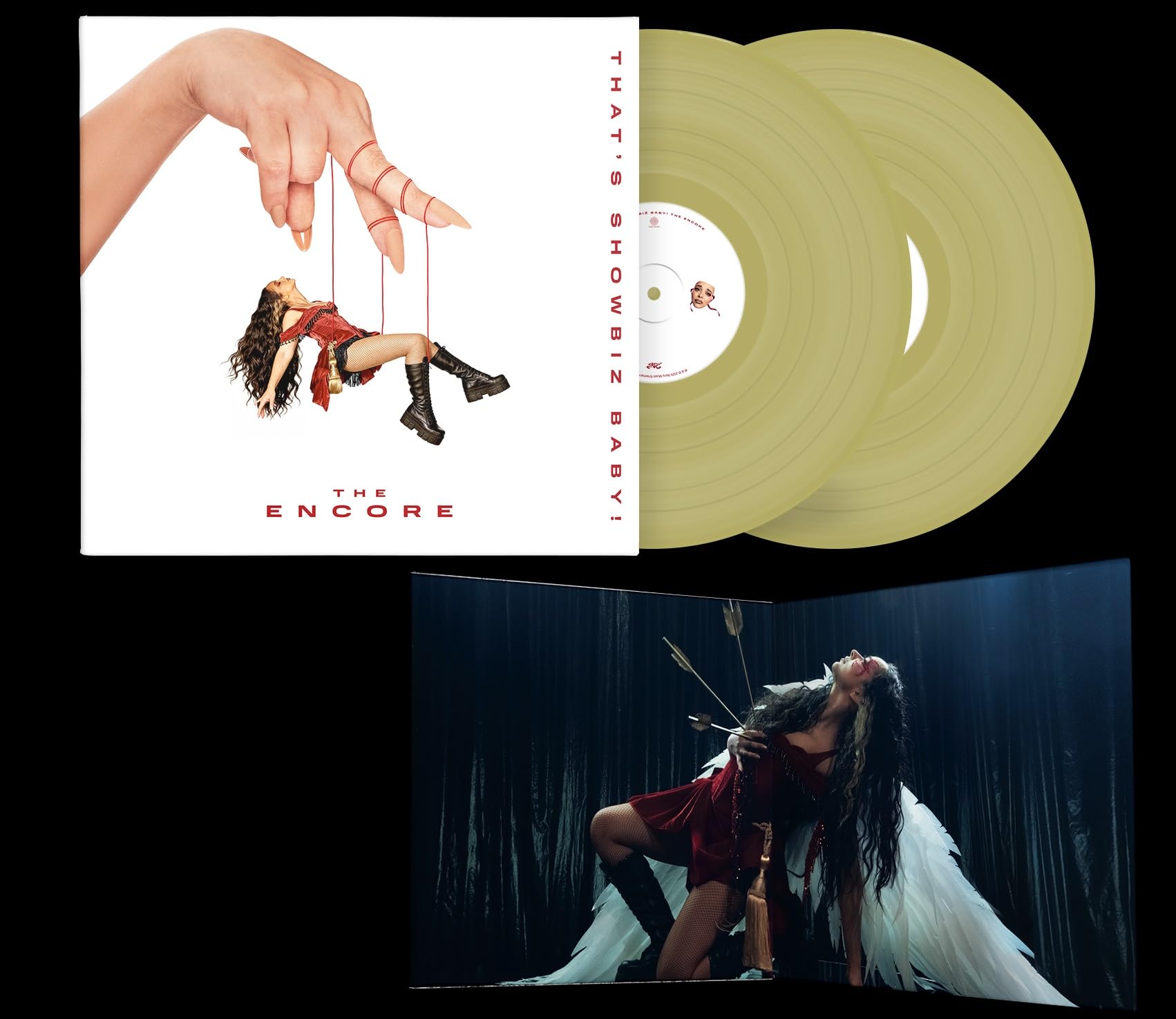 Jade That’s Showbiz Baby! The Encore 2 x Gold Vinyl LP Sealed