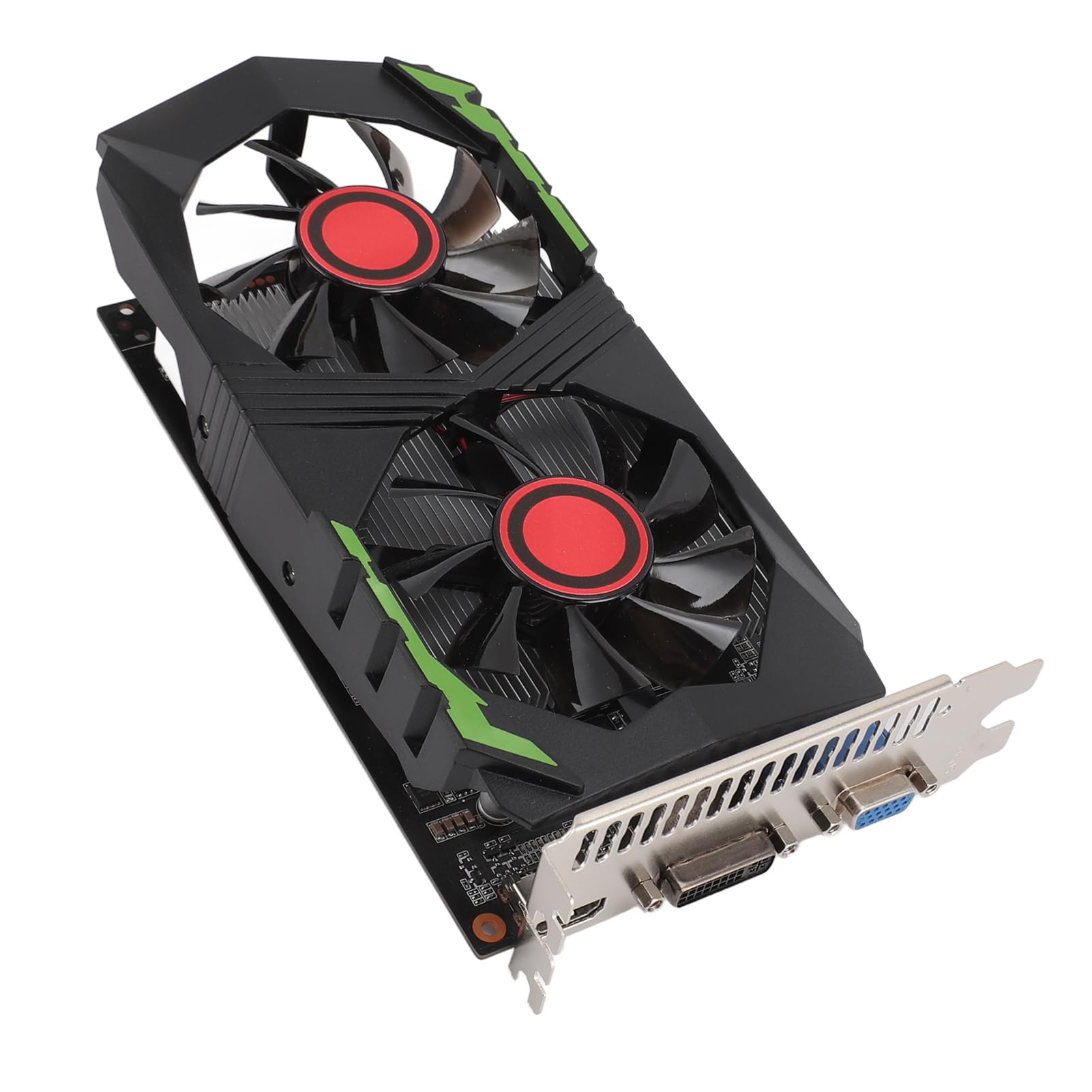 GTX750TI 4GB Karta Graficzna, GDDR5 128 -bit GPU, 2 Fan Fan PCIE 2.0 16X Karta Graficzna Komputerowa z HDMI, DVI, VGA