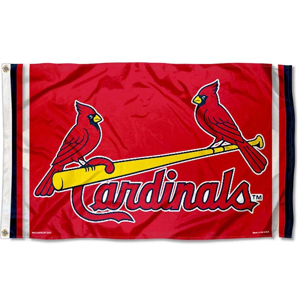 WinCraft Gagliardetto Ufficiale Cardinals – Bandiera Muro In Feltro Vintage 30x76 Cm