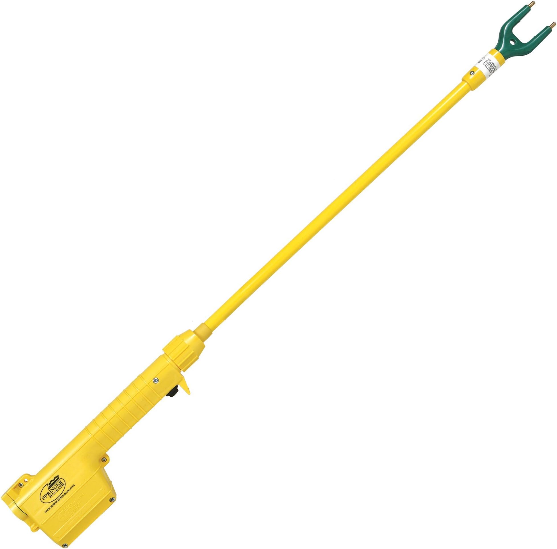 Magrath Livestock Prod Yellow Cattle HotShot Handle Swine Prod #22