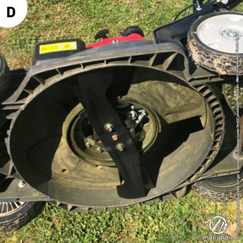 Matijardin - Lames tondeuse compatible avec Honda HRX 537, HRX 537 VKEA. Les 2