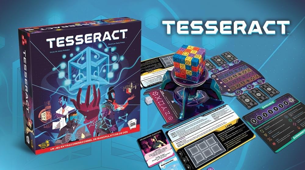 Don't Panic Games | Tesseract | Jeu de société | À partir de 14 Ans | 2 à 4 Joueurs | 60 Minutes