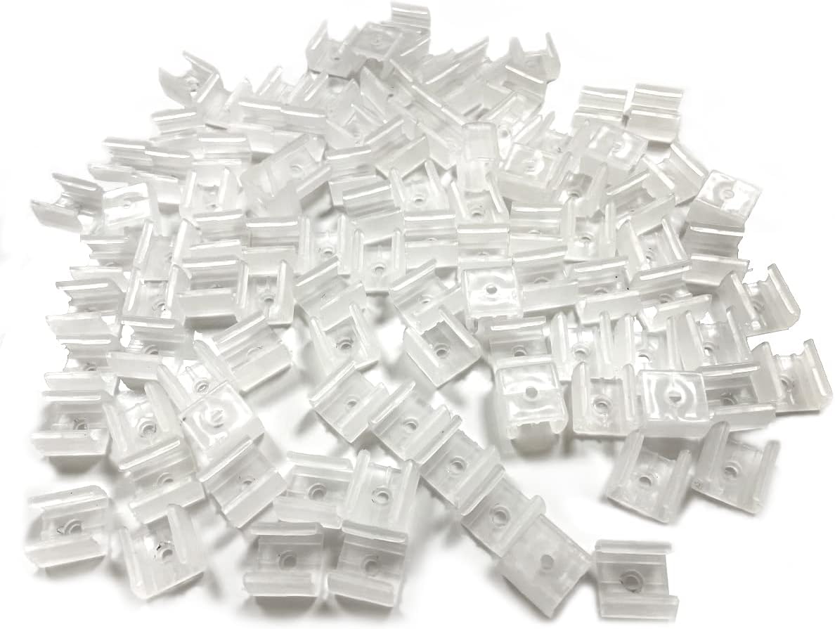 Christmas Light Hanger Hooks, 100 Pcs Outdoor Holiday Light Clip Fascia