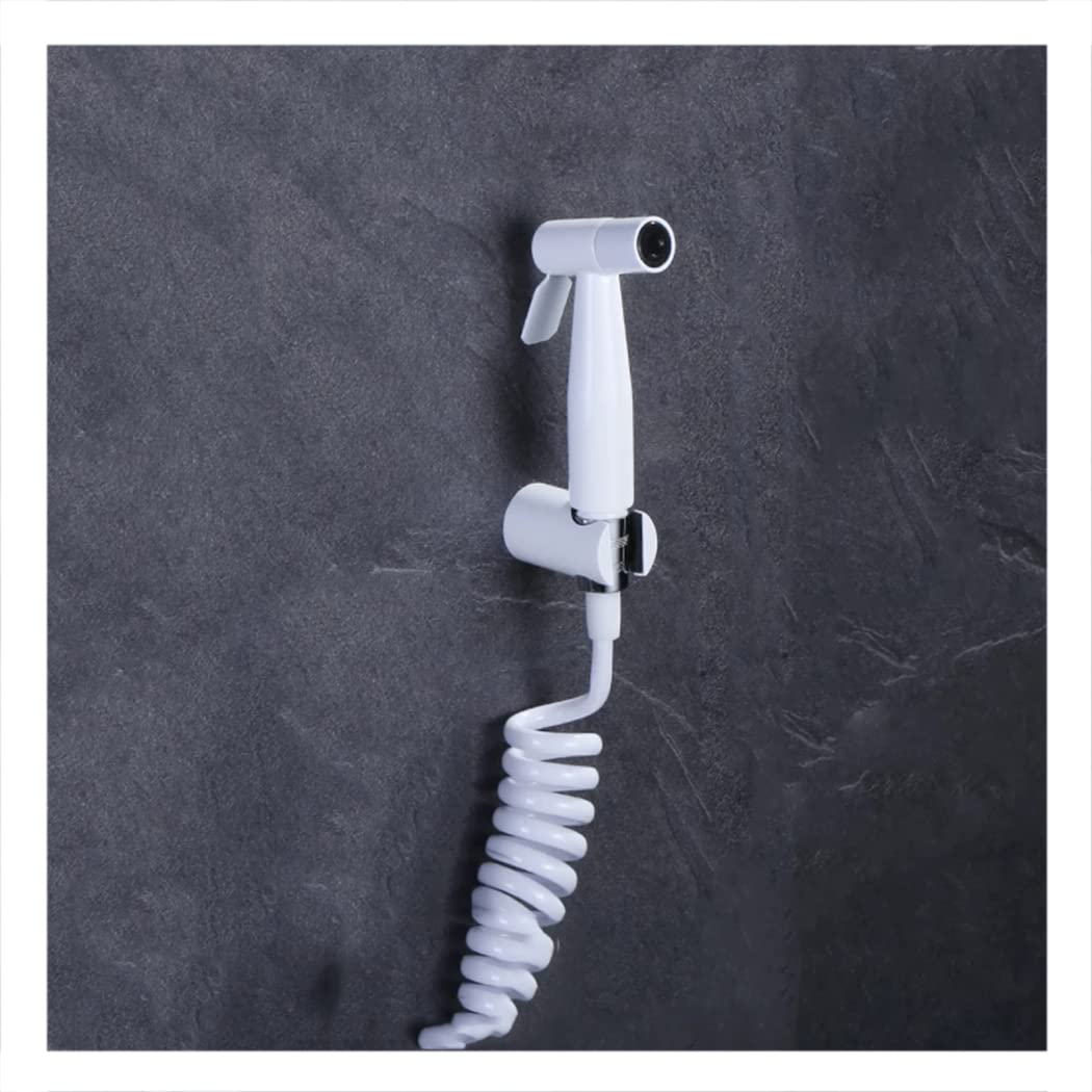 Douchette de toilette à main shattaf blanche pour hygiène intime et nettoyage facile