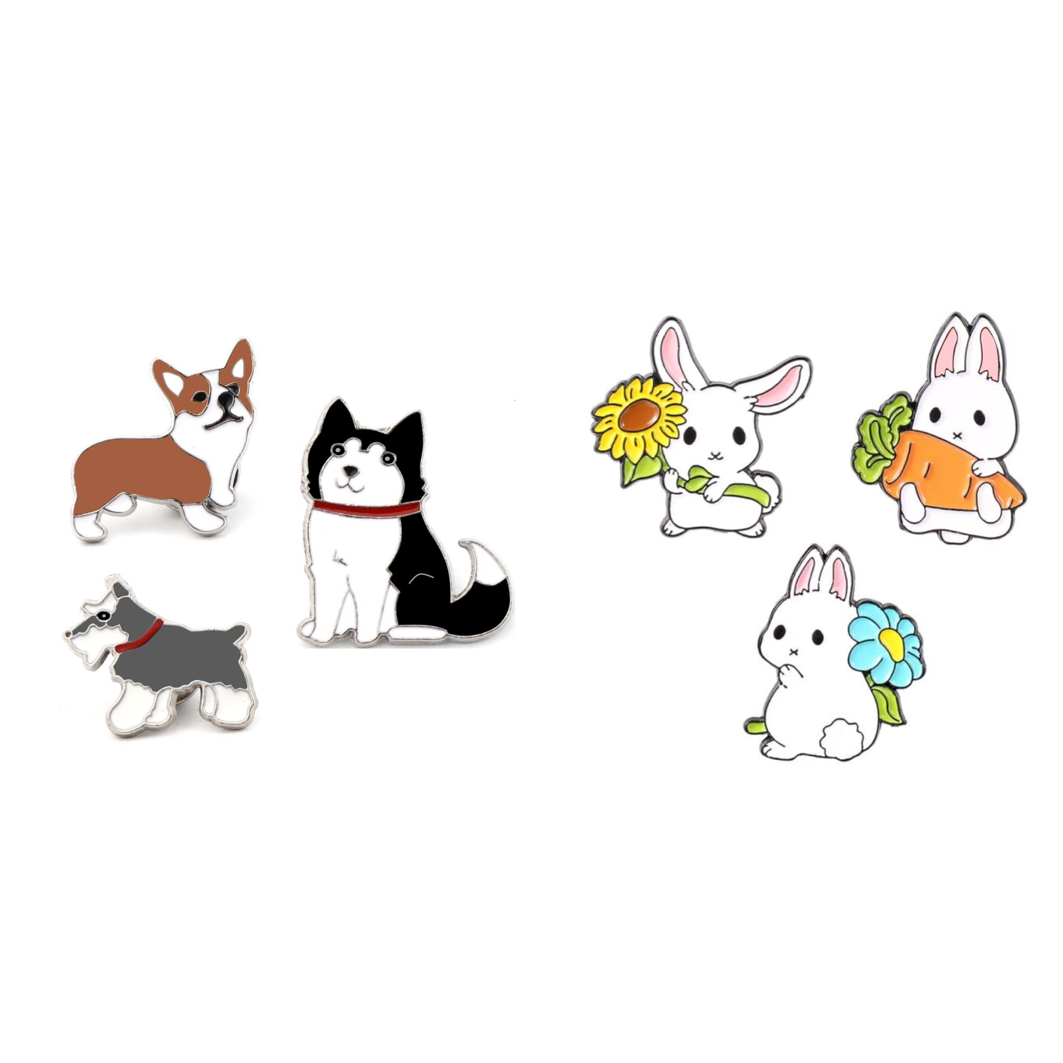 See full amazon price history chart for FURE Combo of Pawsitively Adorable Dog & Cute Rabbit Set of Enamel Pins for Men and Women (Multicolour) FURE Combo of Pawsitively Adorable Dog & Cute Rabbit Set of Enamel Pins for Men and Women (Multicolour) (B0BSG15Q2V) Amazon Price History, Amazon Price Tracker
