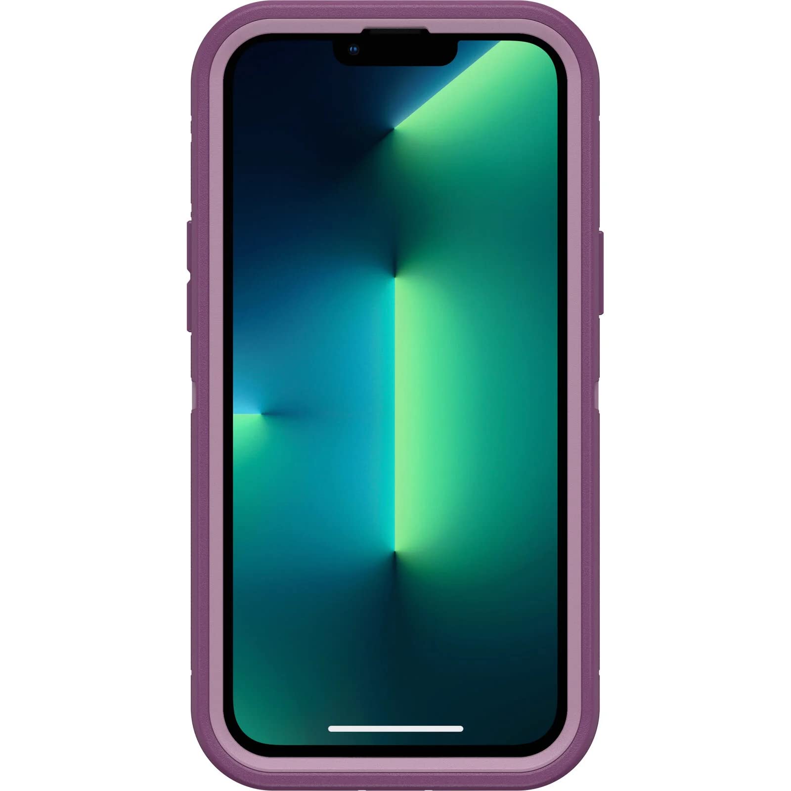 OtterBox Defender Series Coque sans écran pour iPhone 13 Pro Max et iPhone 12 Pro Max (uniquement) – Clip holster inclus – Protection de défense microbien – Emballage non commercial – Violet joyeux