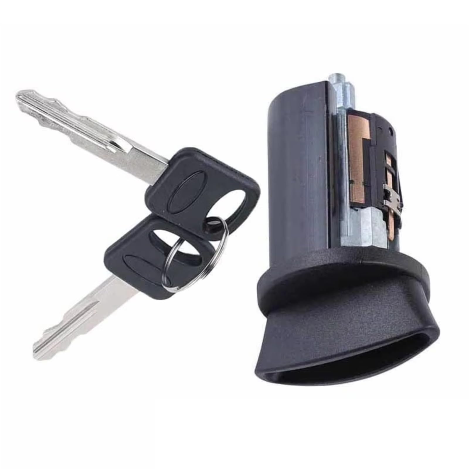 Qaliydfd One Color Ignition Lock Cylinder Compatible With For Crown For Victoria For Ranger Ignition Cylinder Lock Two Keys Auto Part 1L3z11582a