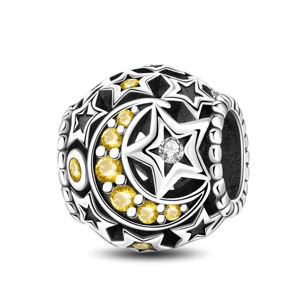LMLMECREA Charms Anhänger 925 Sterling Silber - Niedlicher Charm für Europäische Armbänder - Süßes Tier Geschenk für Frauen, Mamas & Töchter