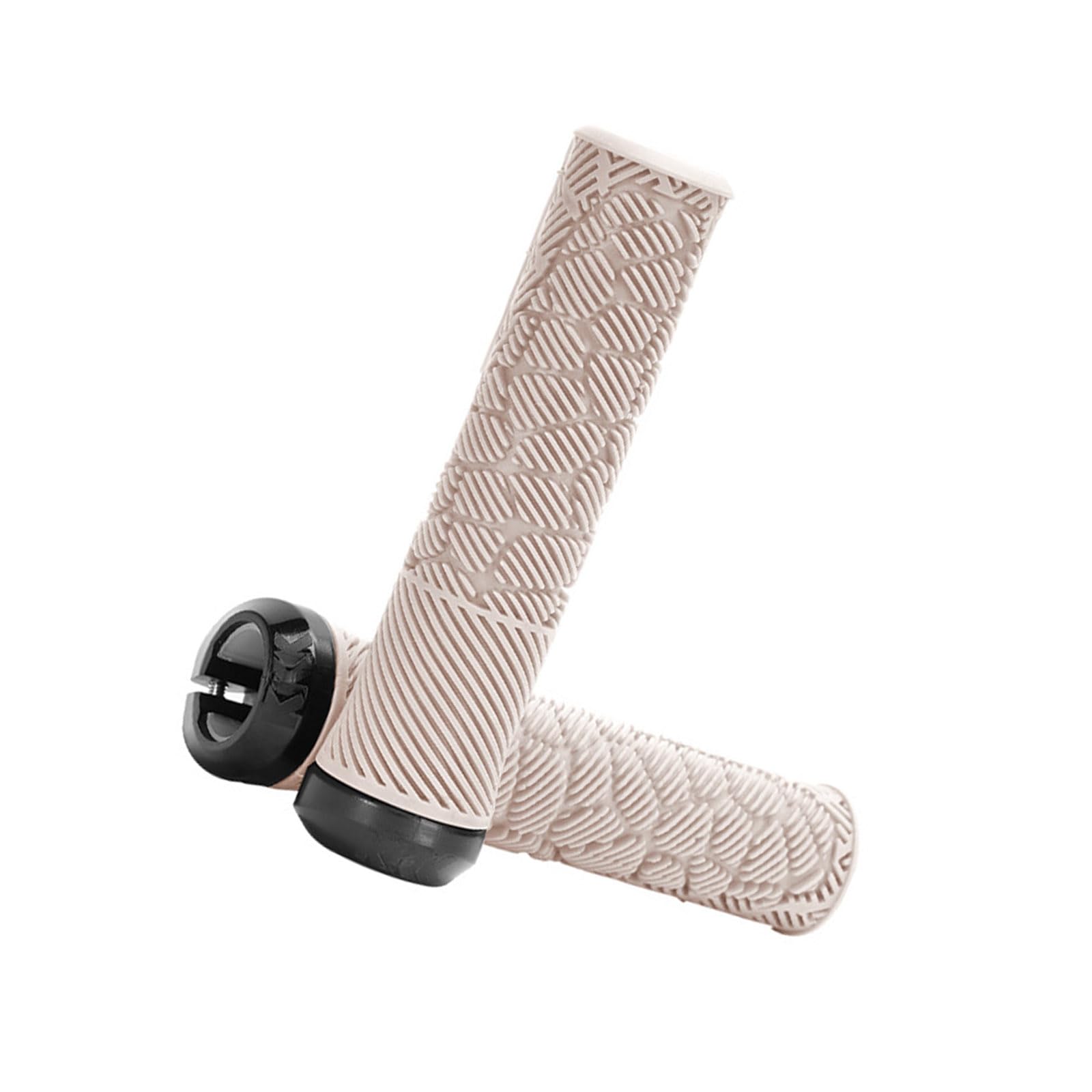 BWANGIAO 1Pair Rubber Bicycles Handlebar Grips Soft Shock Absorption Handle Rod Cover Waterproof Mountain Bike Grips Enduring