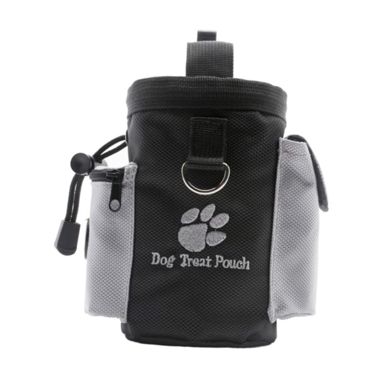 FOMIYES 3 Pièces sachets de friandises pour Chiens à collation Laisse Sacs à collation de Dressage pour Chien de friandises pour Chien Mains Ceinture Promener Le Chien