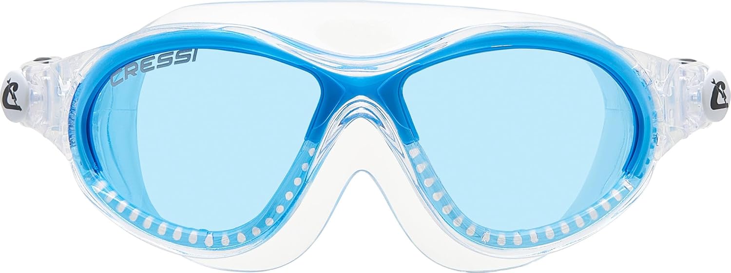 Cressi Comfortable Swim Mask for Young aged from 7 to 15 ideal for pool and outdoor - Mini Cobra: made in Italy