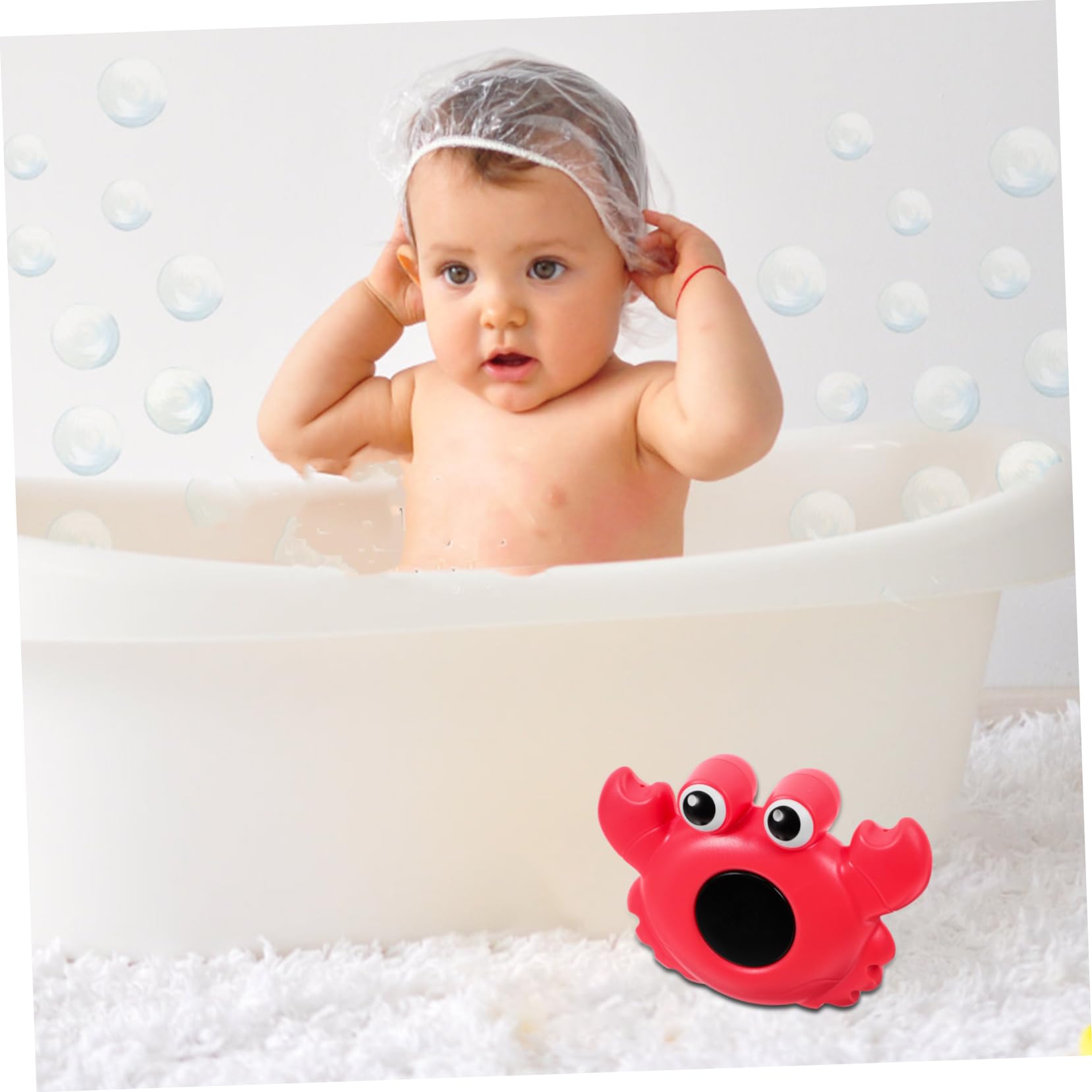 Abaodam 5 Pezzi Termometro Per Acqua Per Bambini Temperatura Dello Stagno Termometro Da Bagno Per Neonati Carino Termometro Digitale Per Vasca Da Bagno Giocattoli Per Bambini Animali