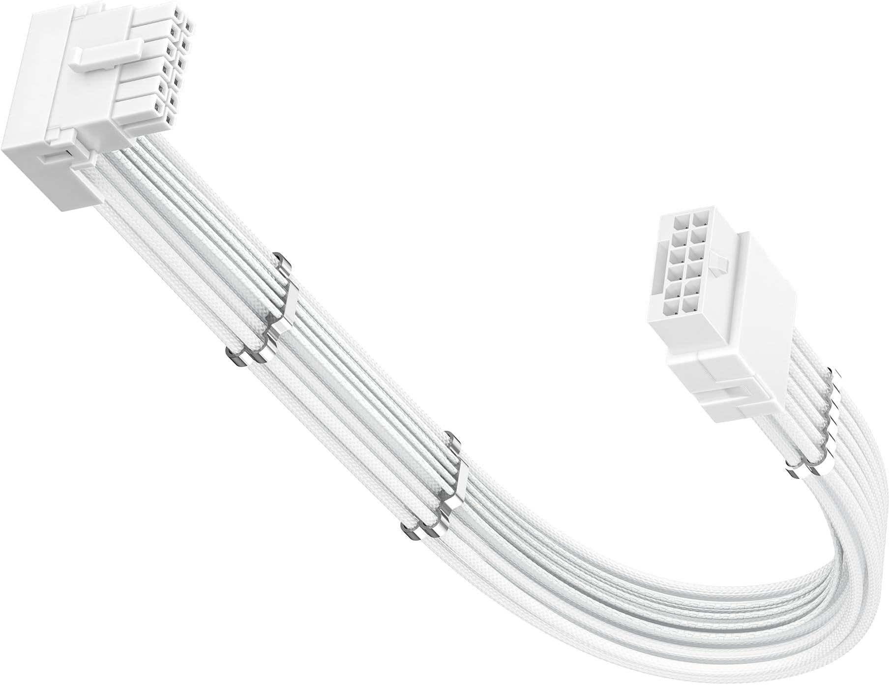 Fasgear 90 Degree PCIE 5.0/5.1 GPU Extension Cable 30cm,ATX3.0/3.1 16pin(12+4)Male to Female GPU Power Extension 600W,12VHPWR(12V-2x6) Adapter for RTX 4070Ti/4080/4090/5070Ti/5080/5090/3090Ti(Type B)