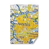 DV DESIGN 1 carte de vœux A5 - Nantes France France Carte de voyage en papier photo graphique #45827