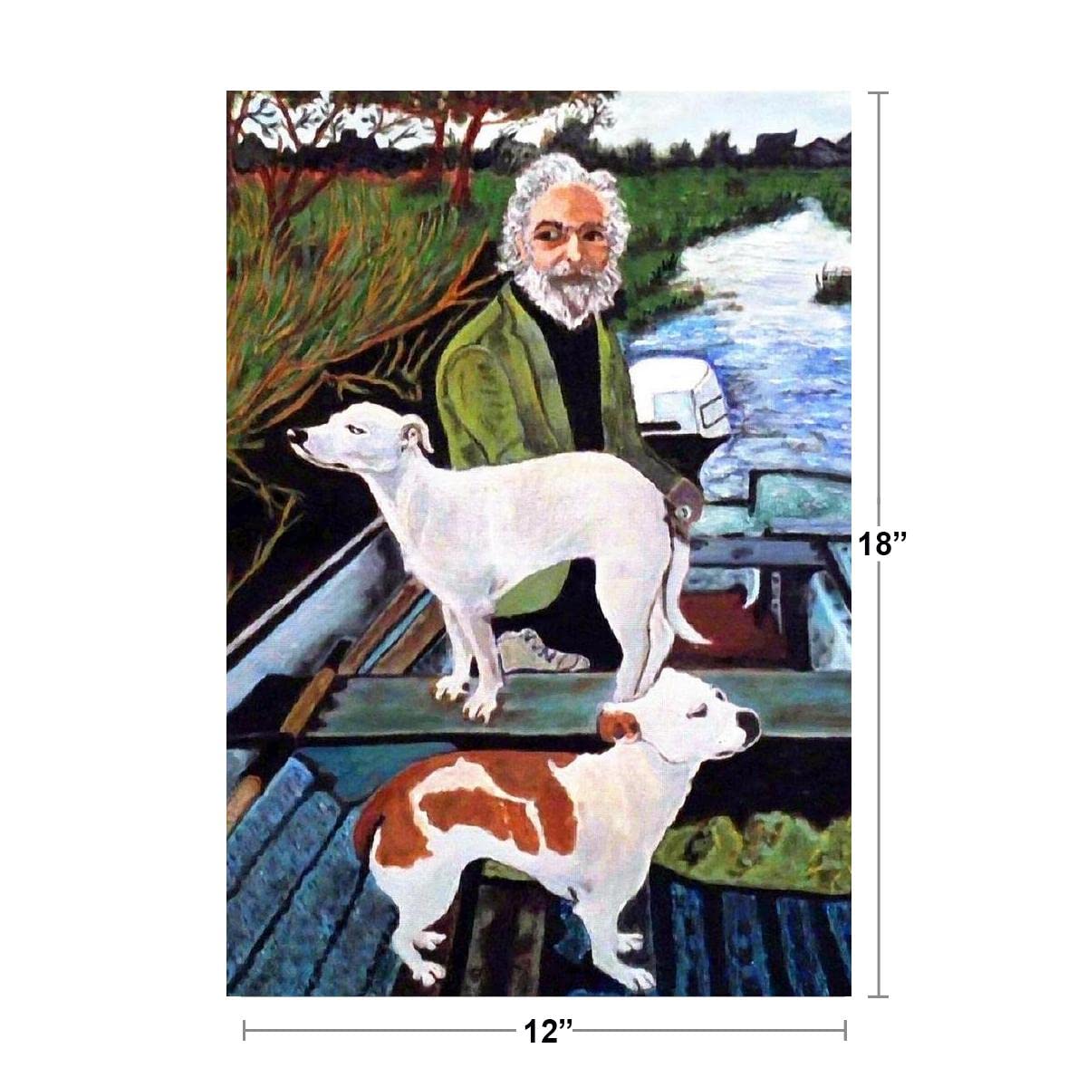 C04-GENYS Amalfi Coast Canvas Italy Wall Art Poster Living Room Bedroom Decor Posters - View #9