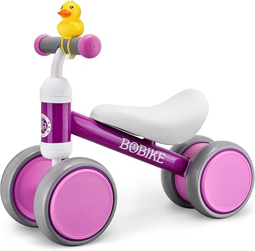 Bobike - Bicicleta de equilibrio para bebés, juguete para bebés, niños y niñas de 1 año, 10 a 24 meses regalo de primer cumpleaños, caminante