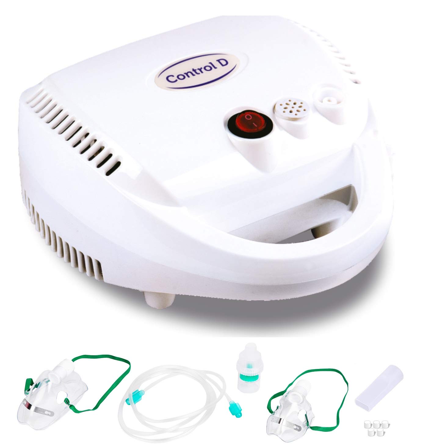 Control D PRO Nebulizer with Mouth Piece, Child and Adult Masks Kit (White) (B08GKYZ2ZK) Amazon Price History, Amazon Price Tracker