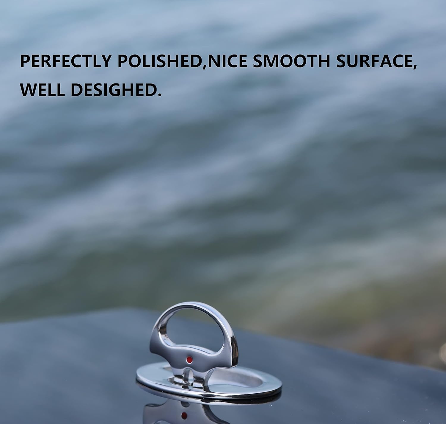 Thorn Boat Cam Latch Stainless Steel Marine Hatch Pull with Back Plate