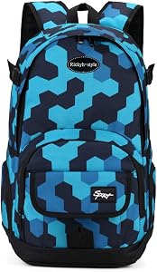 rickyh style School Backpack Travel Bag for Men & Women Lightweight College
