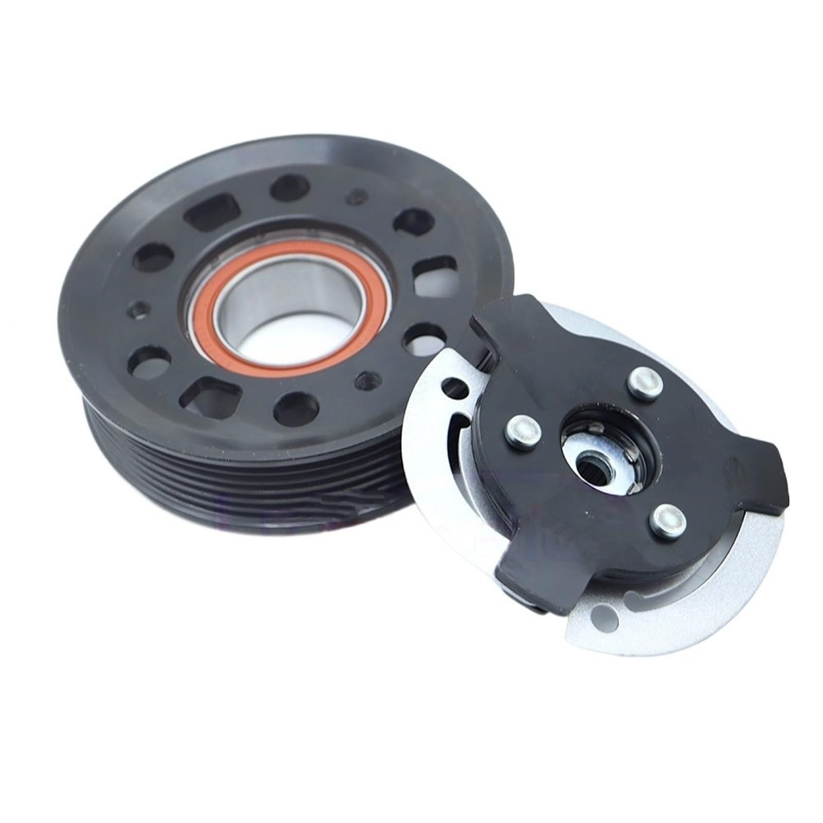 Puaywmoz One Color Ac Compressor Clutch Kit Fit For Vw Fit For Tiguan Fit For Jetta 1.9 2.0 1K0820803s Pxe16 Ac Air Conditioning Compressor Clutch Pulley
