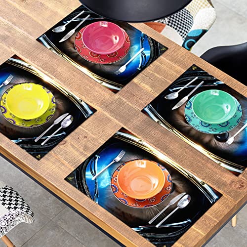 Sets de table anti-rayures pour protéger la table de la chaleur - 8