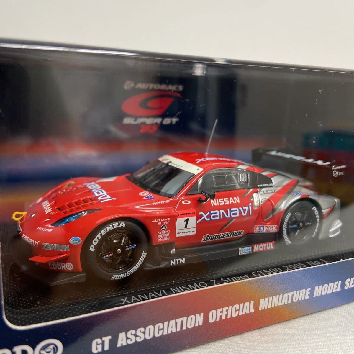 Amazon | EBBRO 1/43 XANAVI NISMO Z SUPER GT500 2005年 #1 本山哲 