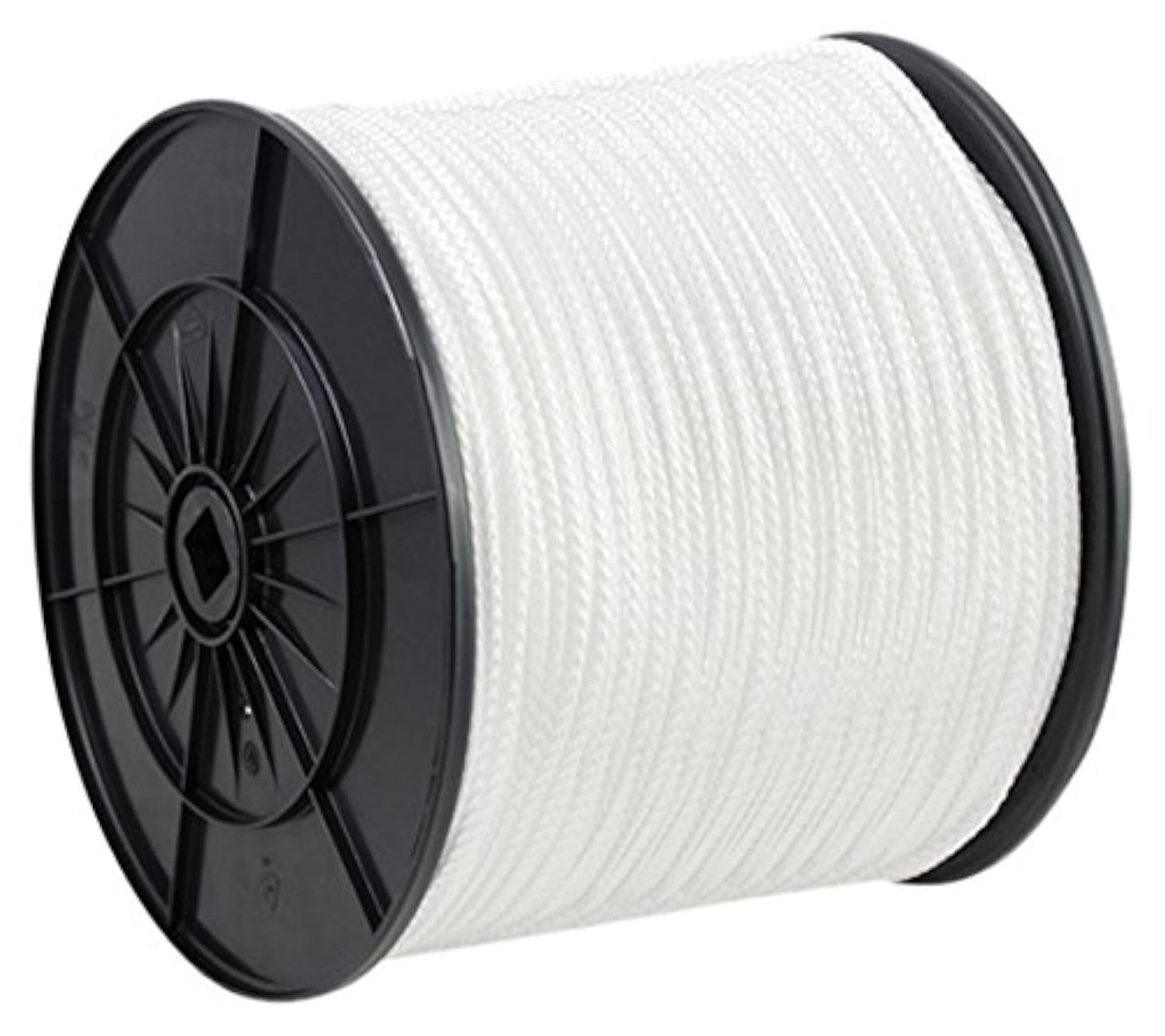 Chapuis - Corde Polypropylène Tressée - Résistance à la Rupture Indicative 685 kg - Diamètre 8 mm - Bobine de 100 m - Blanc