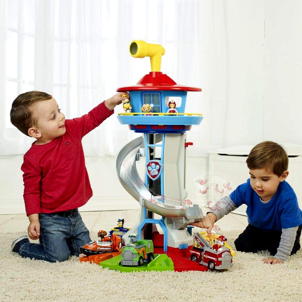 PAW PATROL Quartier Generale XXL | Set Torre di avvistamento con Luce e Suono