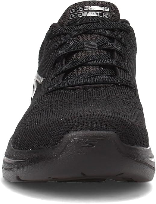 Skechers Men's Gowalk Arch Fit-Athletic Workout Walking Shoe with Air Cooled Foam, Black, 13 X-Wide