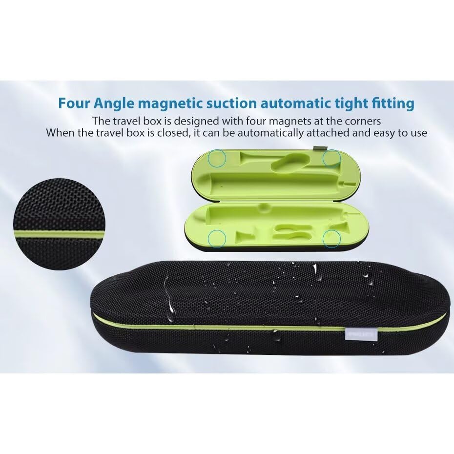 Upgraded Toothbrushes Travel Charger Case for P-hilips Sonicare DiamondClean HX93 Series But Not HX9392 HX938B, Coming with US Standard AC Adapter and USB Cable image 5 of 6 B0DNJB3YCF