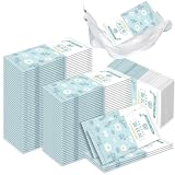 100 Stück Feuchttücher Einzeln Verpackt, Toilettenpapier Feucht Spülbar, Biologisch Abbaubar, Feuchttücher Toilette Intimpflegetücher Sanft Und Nicht Reizend, Geeignet Für Empfindliche Haut