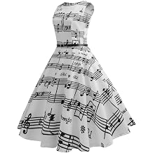 50s 60s Vintage Cocktail Tea Party Dress for Women Floral Spring Rockabilly Dress
