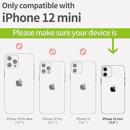 Miniatura 12 de Carveit Funda magnética de madera para iPhone 12 Pro [madera natural y TPU suave negro] a prueba de golpes, funda de madera única y elegante