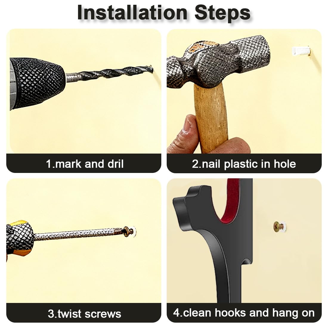 Supporto da Parete in Legno a Doppio Scomparto per Spade, Interno Imbottito in Velluto Rosso, Ideale per Katana, Spade Laser, Spade Samurai e Altre Spade