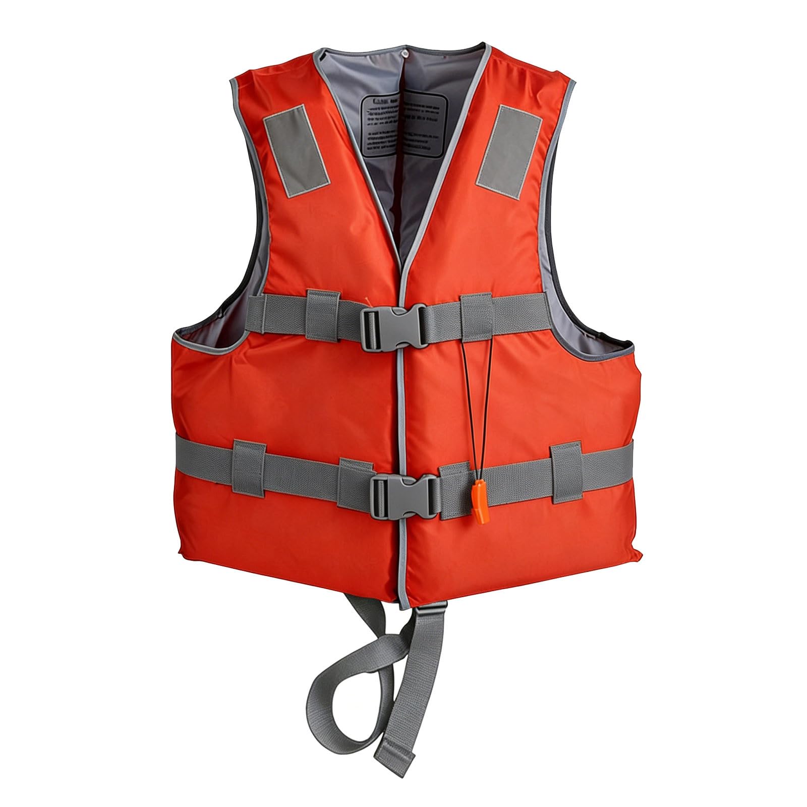 Swim Vest Unisex Swim Jackets with Safety Strap and Whistle Reflective Strips Waterproof Gilet Swimsuit for Pool Summer Kayaking Beach Play Snorkeling Holiday 2026