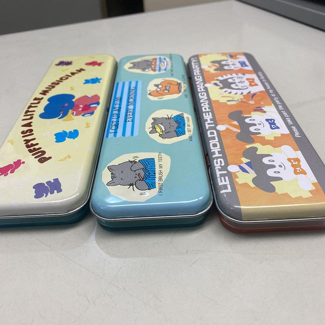Amazon.co.jp: デッドストック 90年代ファンシー 缶ペンケース 3点
