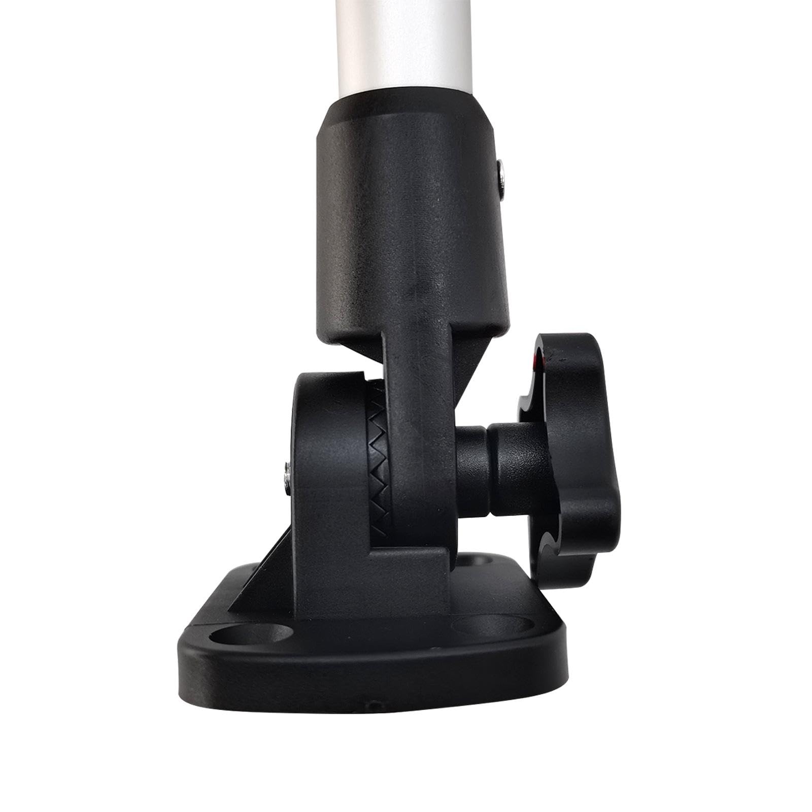 Luce di Poppa LED per Barca da Navigazione Marina 360 Gradi Lampada da Ancoraggio Ripiegabile Compatibile 12-24V Struttura Resistente Alluminio PP ADA, 12 inch