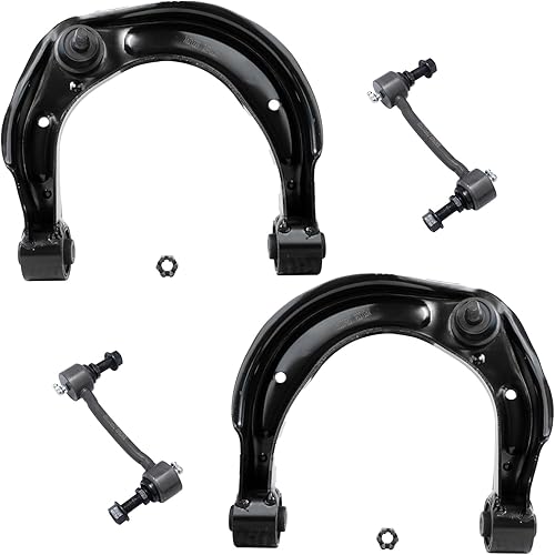 Miniatura 2012 de Detroit Axle - Kit de suspensión delantera de 10 piezas para Chevy Aveo Aveo5 Pontiac G3 Wave 2 Ready Struts Assembly 2 Enlaces de barra