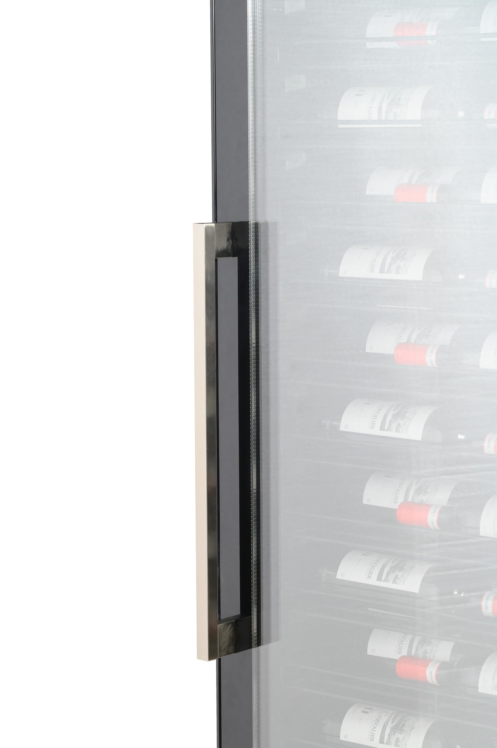 METRO Professional Cave à Vin GWC1150, Réfrigérateur Vins/Boissons, 424 L, 140 Bouteilles, Avec Serrure, Noir