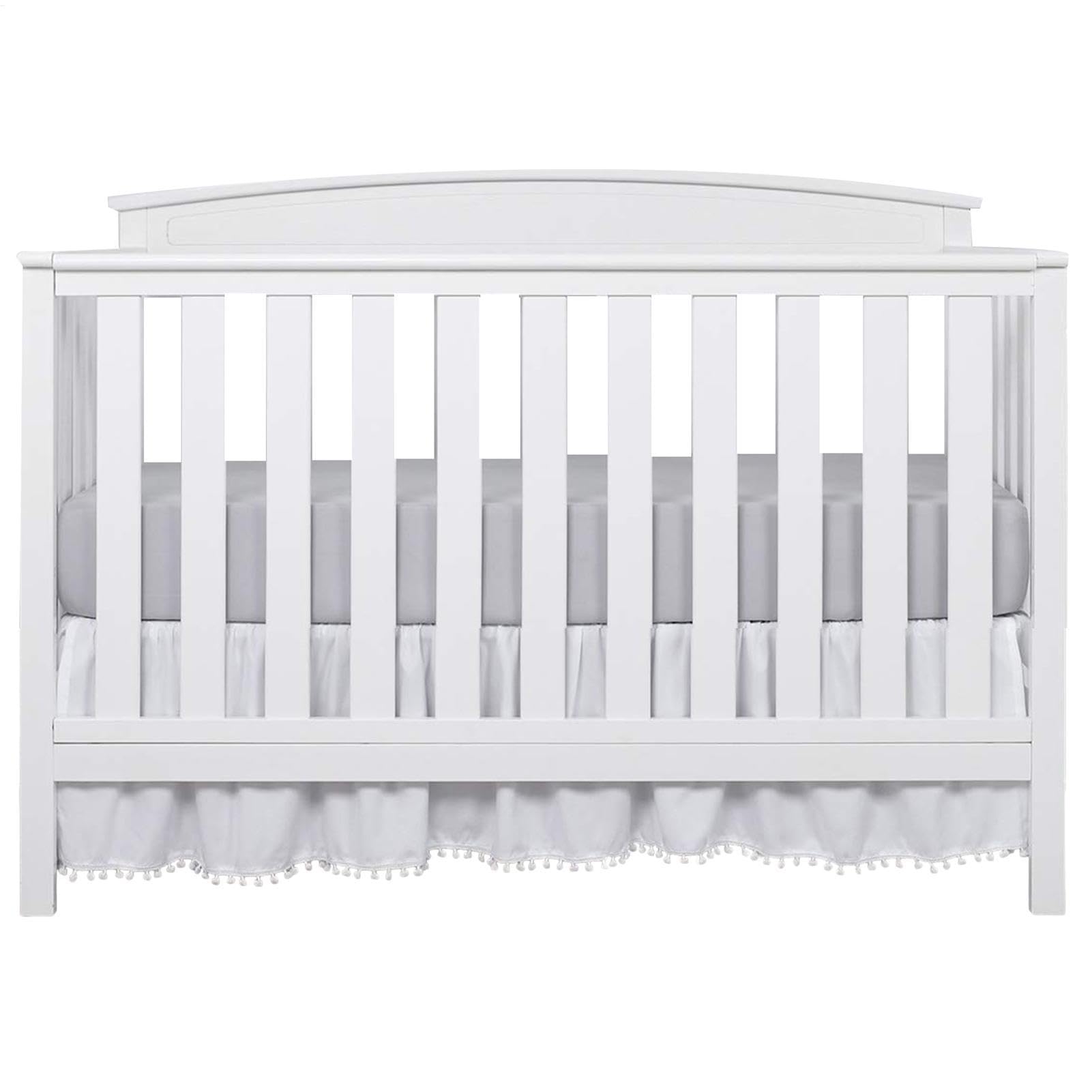 Cuna Falda - Falda De Ropa De Cama De Cuna Para Bebés | Cama Para Bebés, Pequeña Falda De Cama, Chicos, Niñas