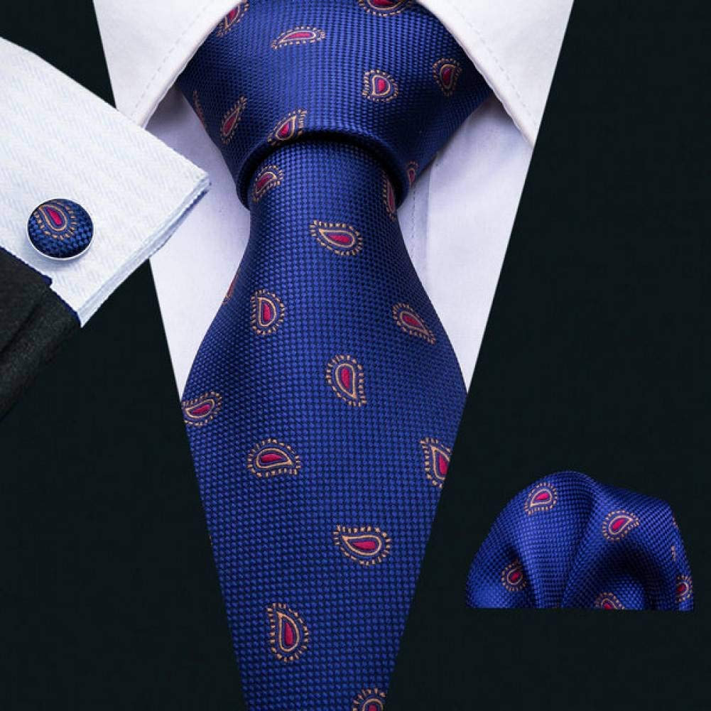 Cravates pour hommes MU Hommes en soie jacquard : finis les nœuds mous et les tissus froissés