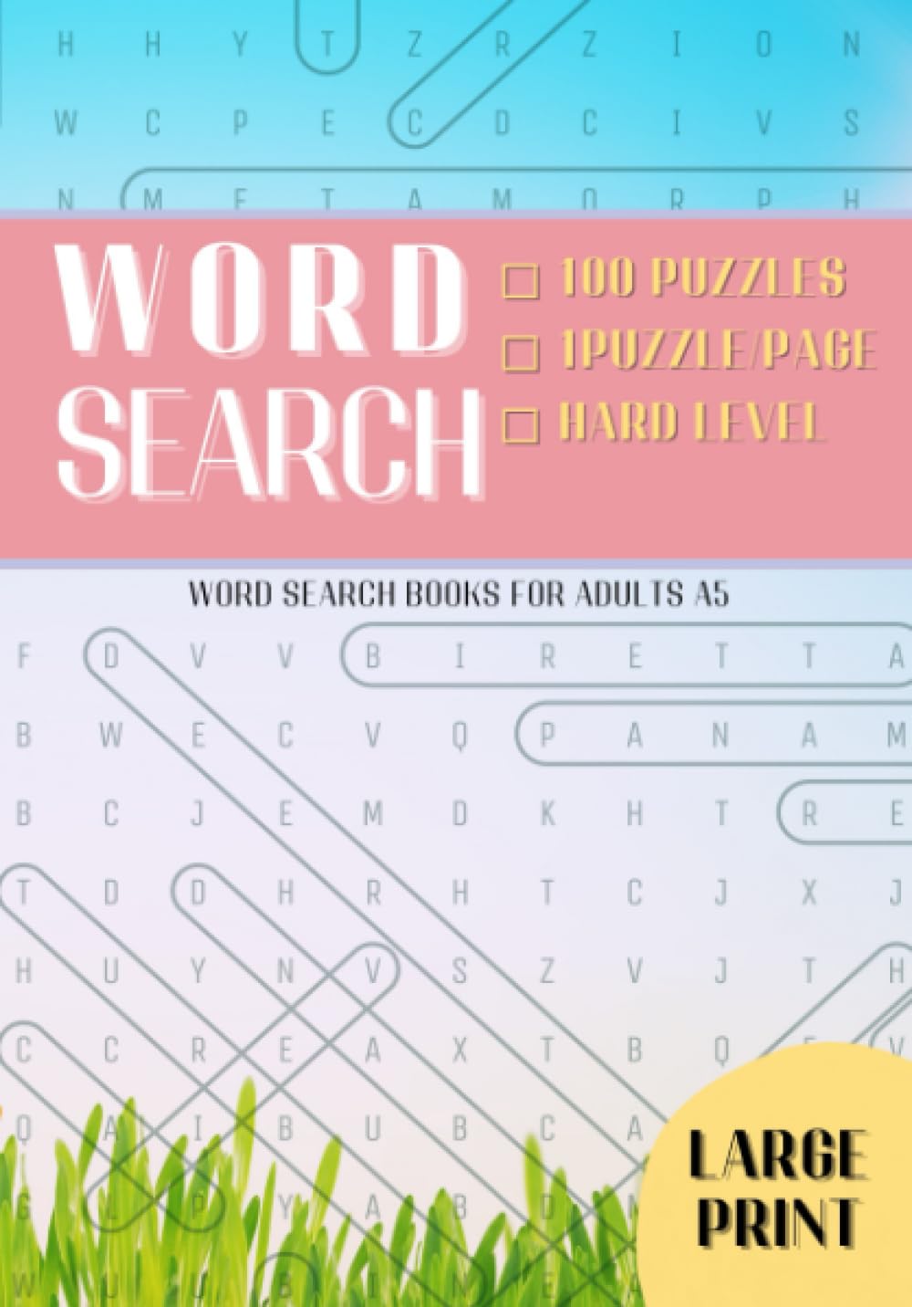 Word Search Books For Adults A5: A5 Wordsearch Books For Adults Travel Size A5 Good for Dads or Adults : Brain Games Word Search Books Keep Your Mind